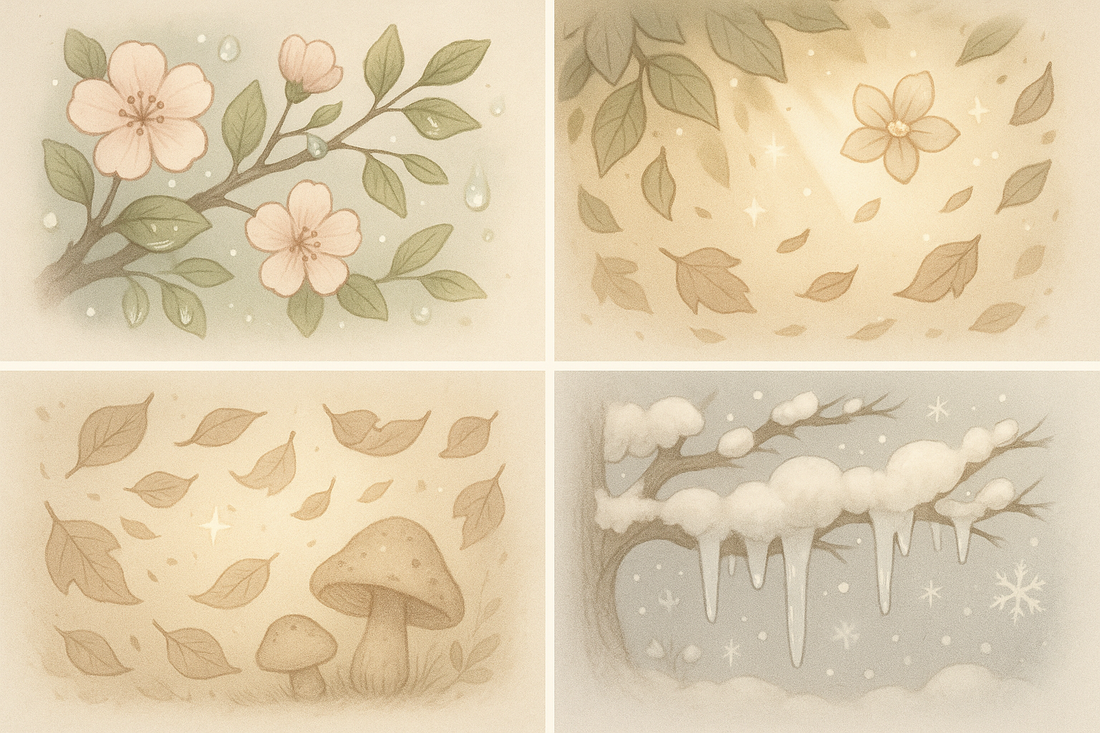 Magie et nature : comment s’inspirer des saisons