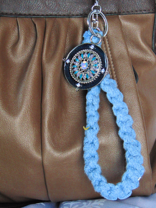 Porte-clés Cercle de fées bleu