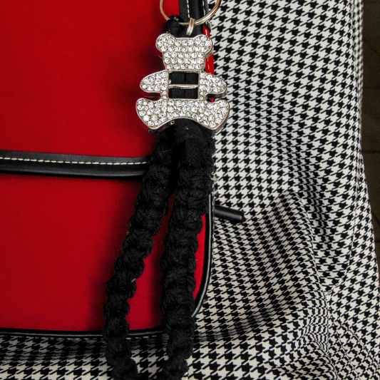 Porte-clés Ourson scintillant