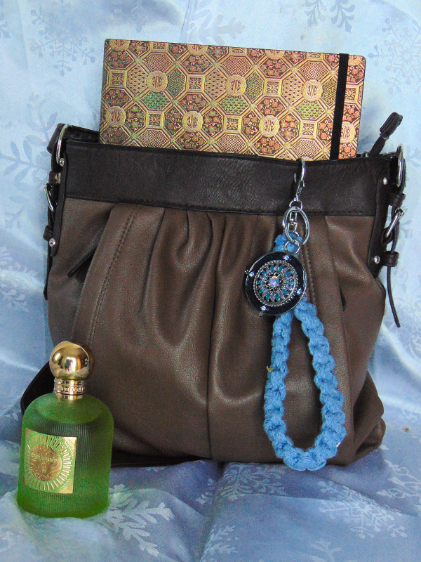 Porte-clés Cercle de fées bleu