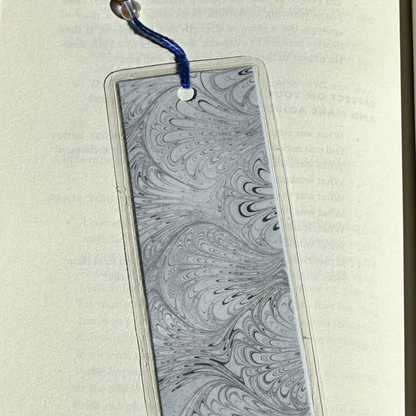 signet fait à la main bleu zen