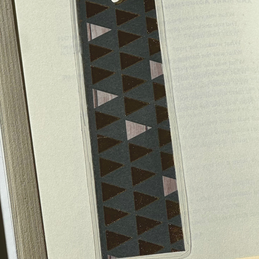 signet fait à la main or et bleu