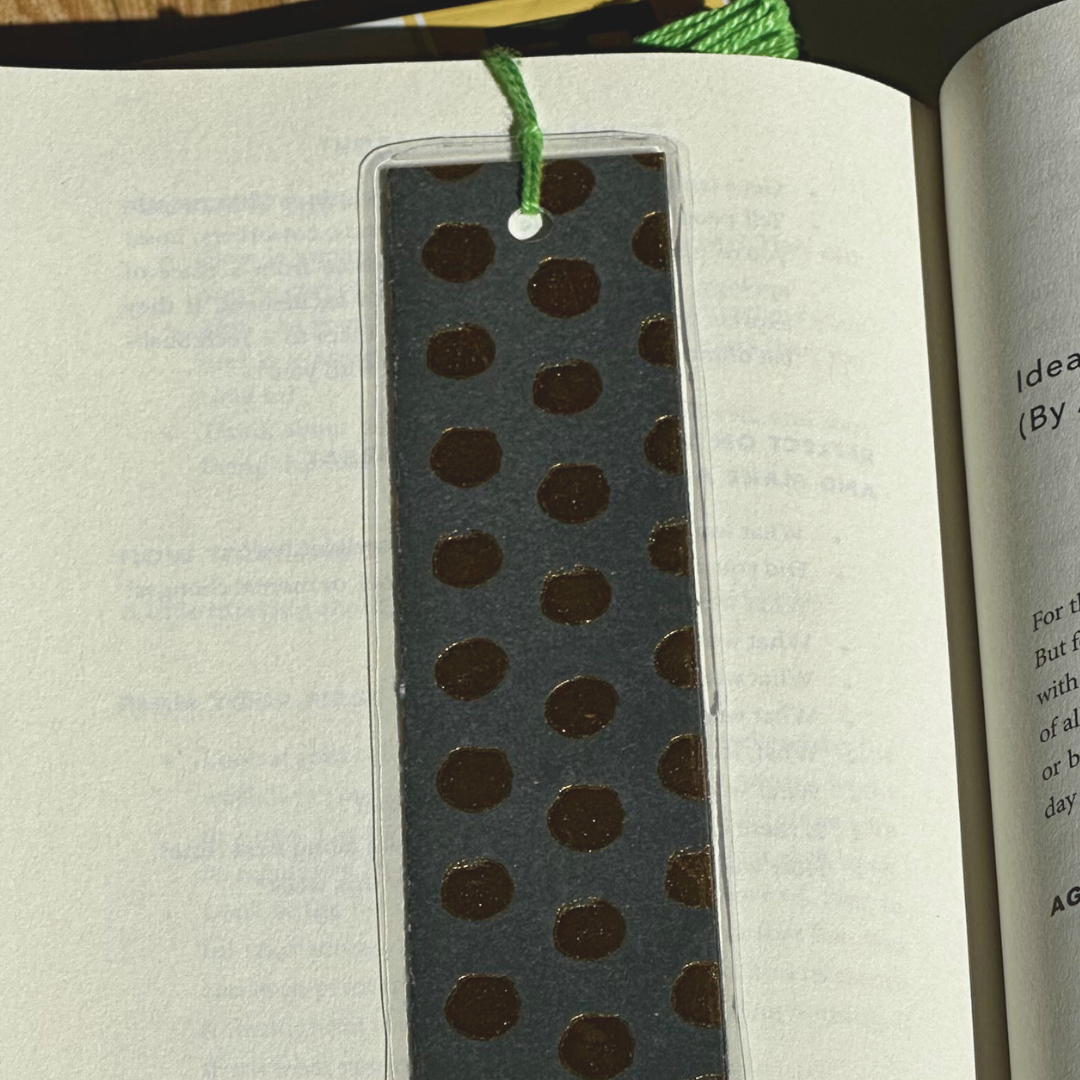 signet fait à la main or et vert