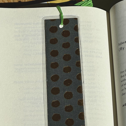 signet fait à la main or et vert