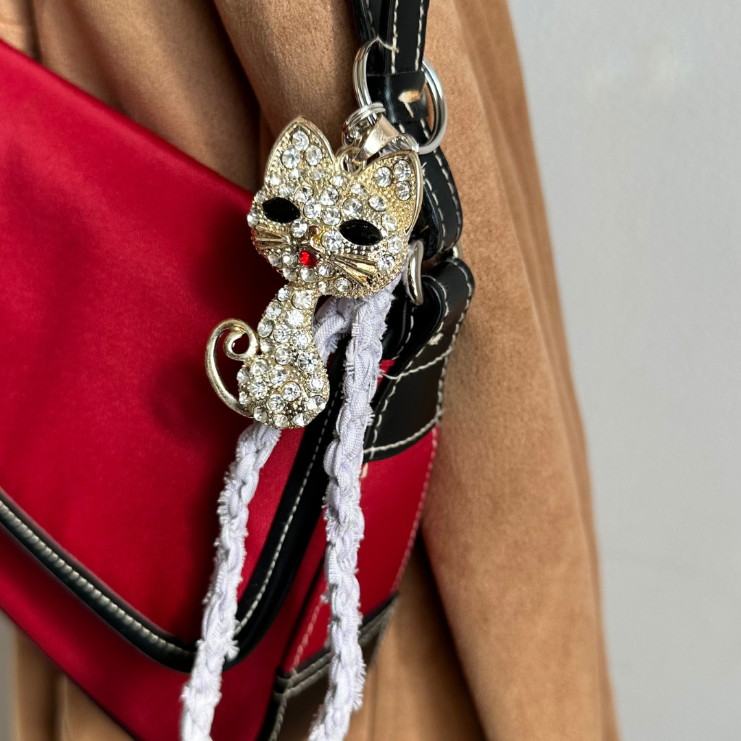 Porte-clés chat