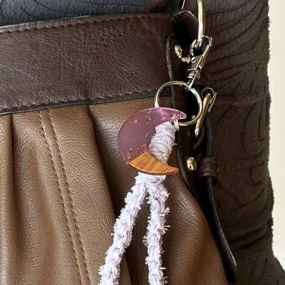 Porte-clés_Lune_mauve