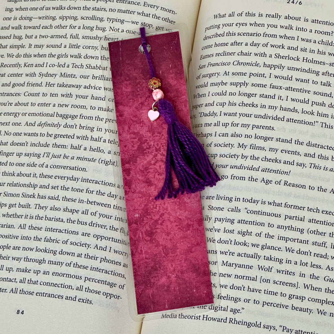 Signet fleur et petit coeur