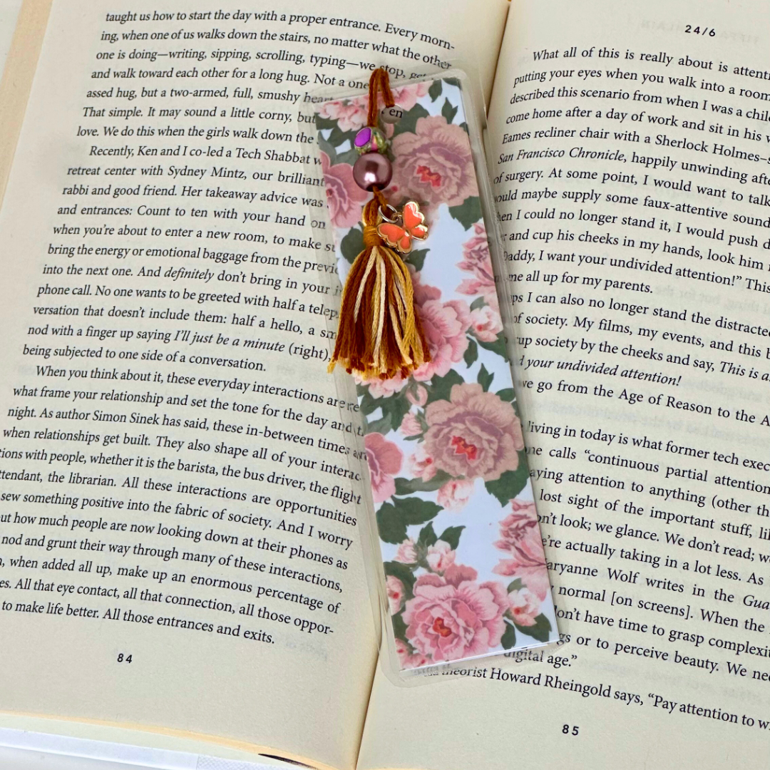 Signet_Papillon_et_fleurs